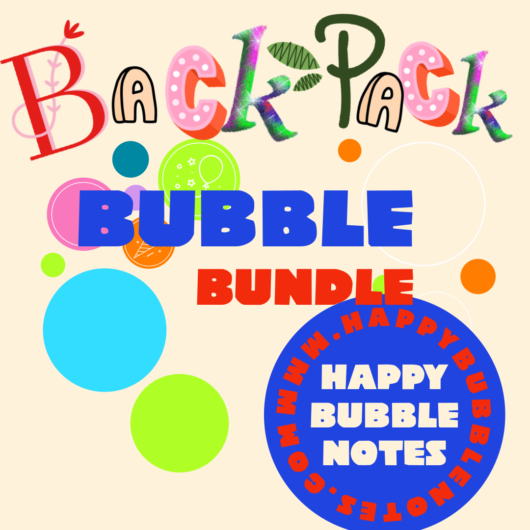 Backpack Bubble Bundle - Girl Power