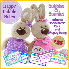 BUBBLES & BUNNIES - PERFECT FOR EASTER