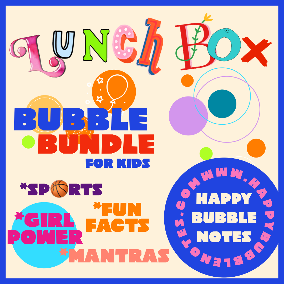 Lunchbox Bubble Bundle - Fun Facts
